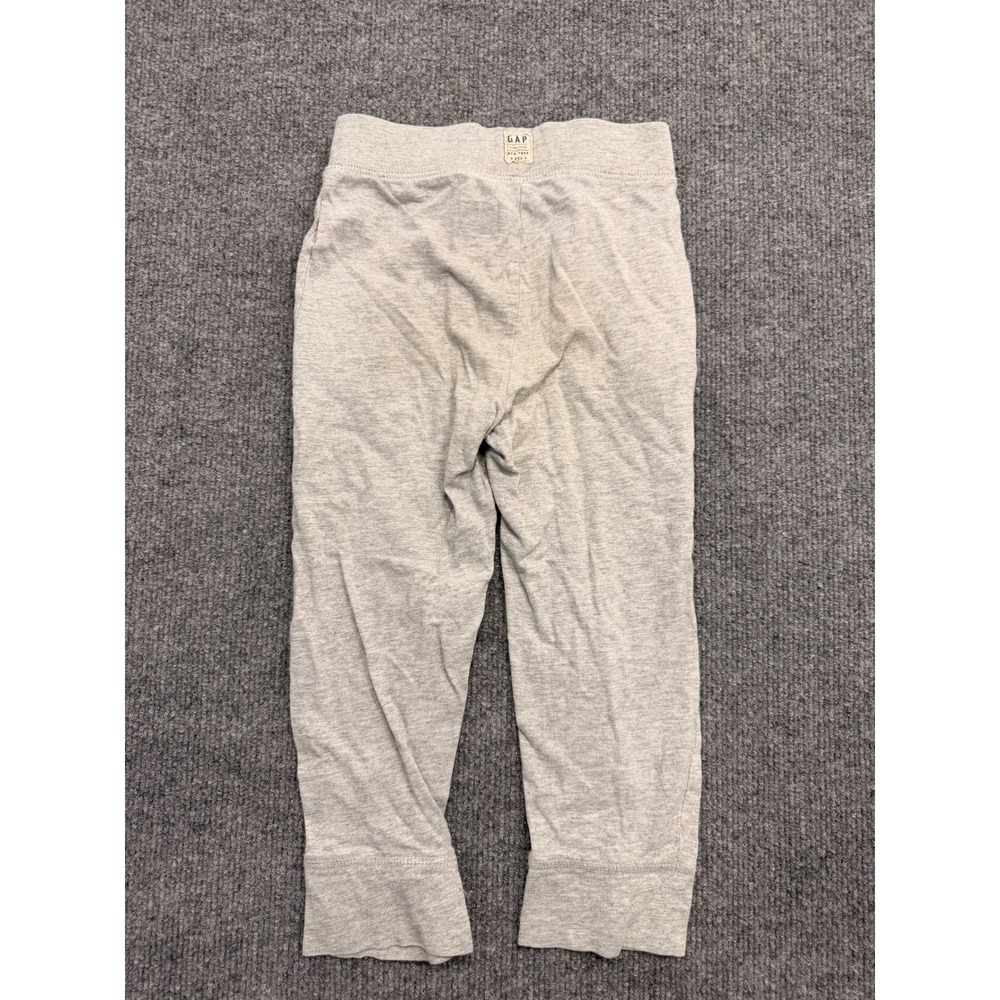 Gap Playtime Favorites Sweatpants Toddler 4‎ Years Gray Joggers Fleece Knit Kids